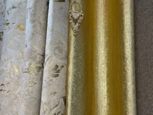 2025 new Curtains for Living dining room bedroom cream champagne gold thread jacquard high precision modern luxury high blackout