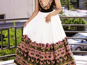 WEDDING HABESHA DRESS