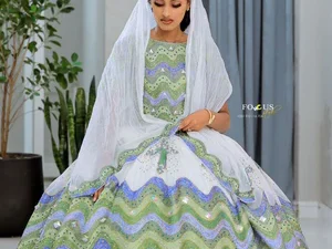 ETHIOPIAN WEDDING DRESS