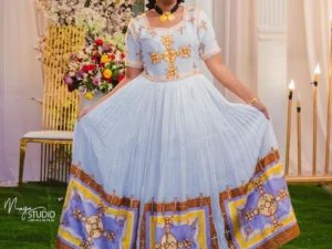 ERITREAN/ETHIOPIAN WEDDING DRESS