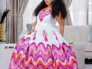 ETHIOPIAN WEDDING DRESS